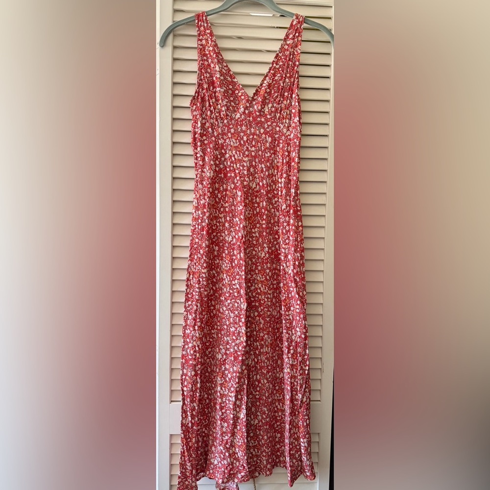 Rails Coral Pink Floral Maxi Dress